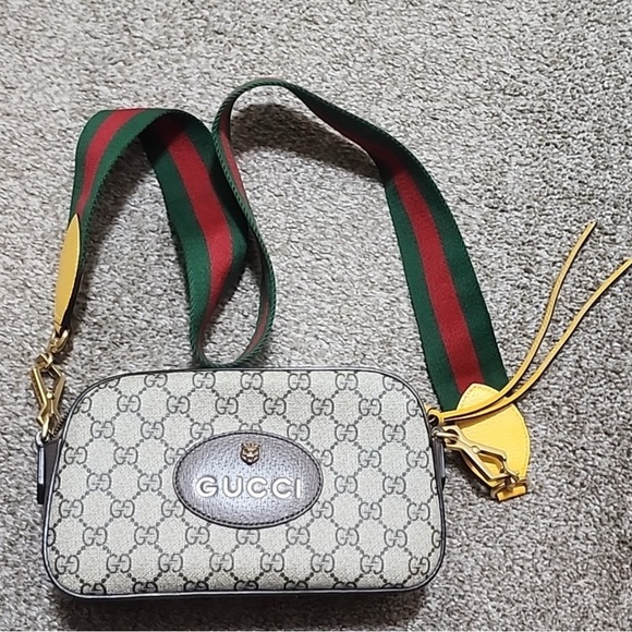 boutique Handbags - Beige and Green Women's Bag